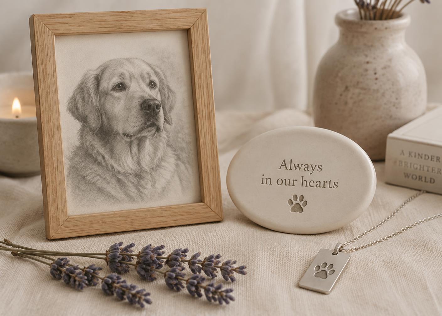 Memorialize — For pets who have crossed the rainbow bridge.
